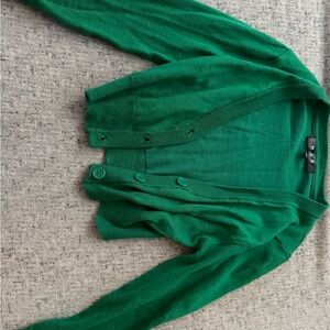 Vintage inspired cropped sweater